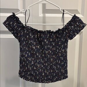 (5/$30 deal) 
Women's Off-Shoulder Smocked Top - Multicolor